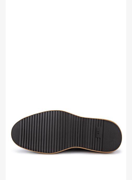 Tamer Tanca Erkek Hakiki Deri Taba Loafer Ayakkabı - Görsel 4