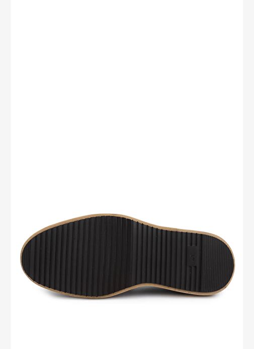 Tamer Tanca Erkek Hakiki Deri Bej Loafer Ayakkabı - Görsel 5