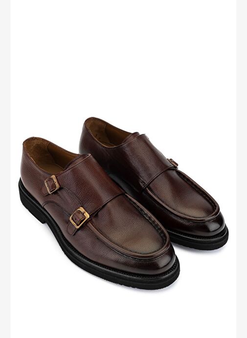 Tamer Tanca Erkek Hakiki Deri Taba Casual Ayakkabı - Görsel 3