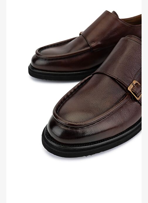 Tamer Tanca Erkek Hakiki Deri Taba Casual Ayakkabı - Görsel 4