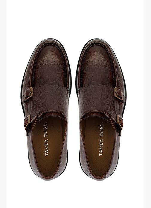 Tamer Tanca Erkek Hakiki Deri Taba Casual Ayakkabı - Görsel 6