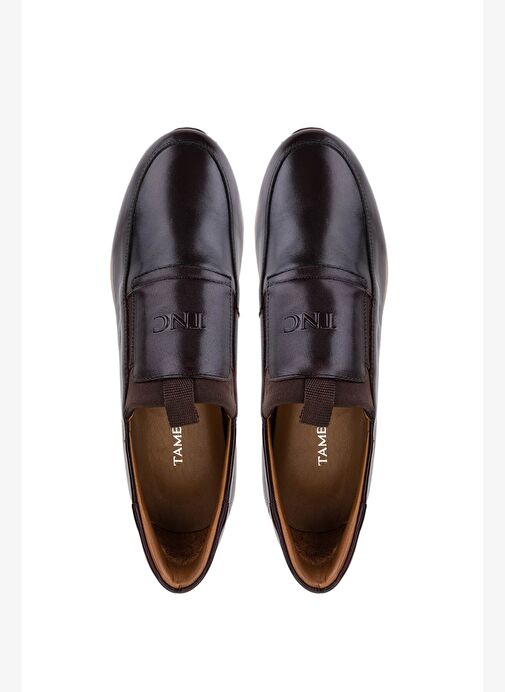 Tamer Tanca Erkek Hakiki Deri Kahverengi Sneakers & Spor Ayakkabı - Görsel 6