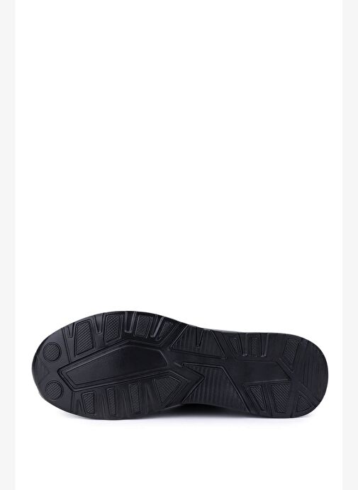 Tamer Tanca Erkek Hakiki Deri Siyah Sneakers & Spor Ayakkabı - Görsel 5