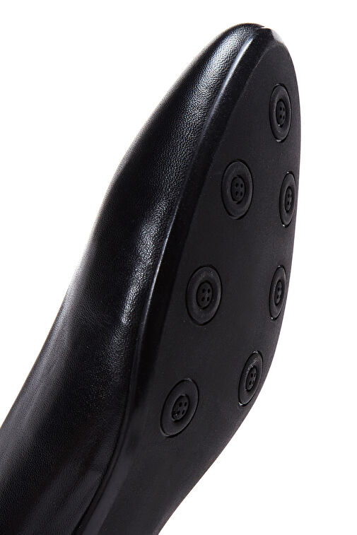 Derimod Derimod Siyah Kadın Deri Topuklu Ayakkabı 22SFD110818 | Boyner Siyah - 9. görsel