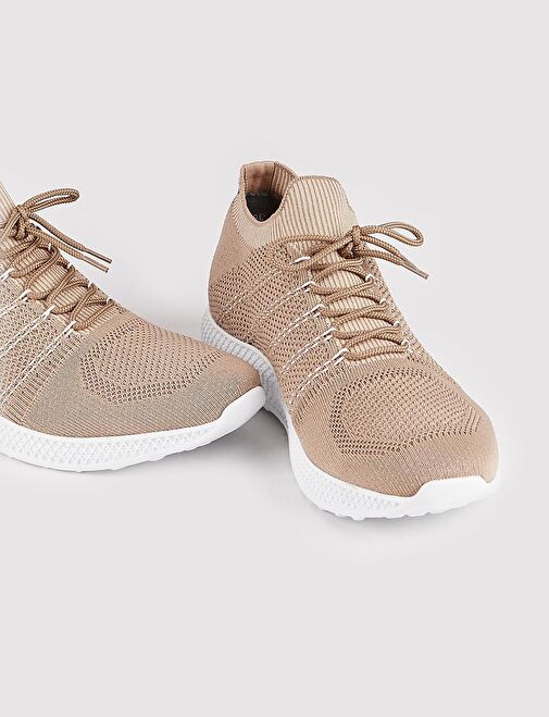 Cabani Ayakkabı Bej Erkek Sneaker 13988 - Görsel 5