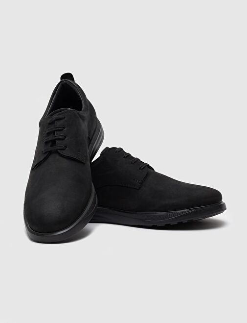 Cabani Ayakkabı Siyah Erkek Nubuk Günlük Ayakkabı 112570 - Görsel 5