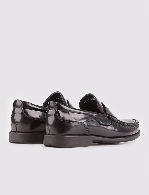 Cabani Ayakkabı Siyah Erkek Deri Loafer 21214 - Görsel 4