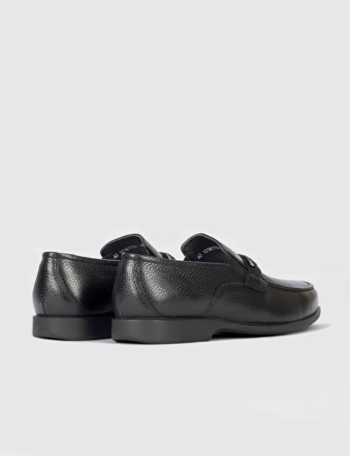 Cabani Ayakkabı Siyah Erkek Deri Loafer 105394 - Görsel 4