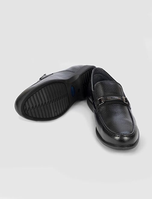 Cabani Ayakkabı Siyah Erkek Deri Loafer 105394 - Görsel 5