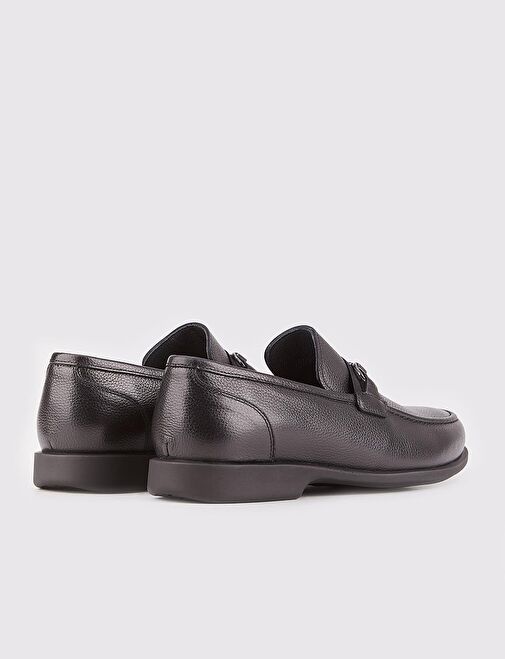 Cabani Ayakkabı Siyah Erkek Deri Loafer 13416 - Görsel 4