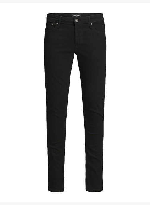 Jack & Jones Siyah Erkek Dar Paça Slim Fit Denim Pantolon 12152346_JJIGLENN