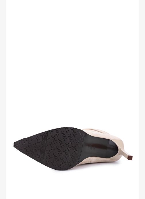 Tamer Tanca Kadın Hakiki Deri Taş Süet Topuklu Bot - Görsel 5