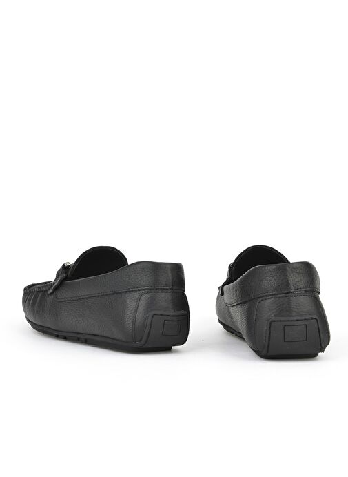 Ziya, Erkek Hakiki Deri Ayakkabı 1511007ZB02 Siyah - Görsel 7