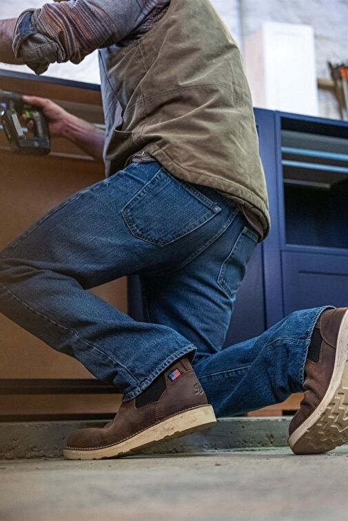 Danner Erkek Bull Run Chelsea Bot Brown Wedge - Görsel 7