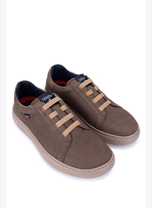 Callaghan Erkek Hakiki Deri Kahverengi Sneakers & Spor Ayakkabı - Görsel 3