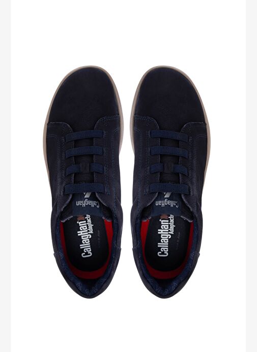 Callaghan Erkek Hakiki Deri Lacivert Sneakers & Spor Ayakkabı - Görsel 6