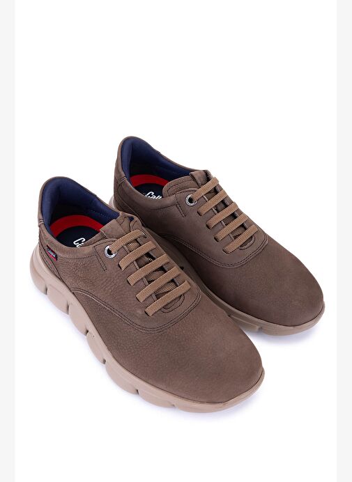 Callaghan Erkek Hakiki Deri Kahverengi Sneakers & Spor Ayakkabı - Görsel 3
