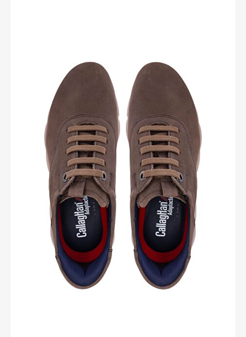 Callaghan Erkek Hakiki Deri Kahverengi Sneakers & Spor Ayakkabı - Görsel 6