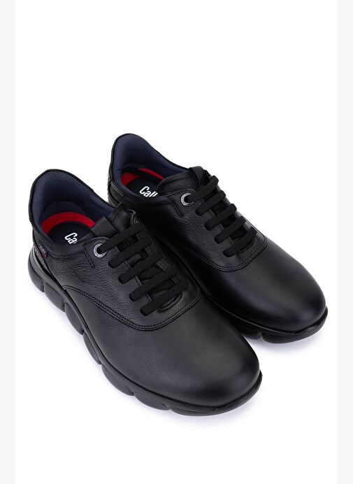 Callaghan Erkek Hakiki Deri Siyah Sneakers & Spor Ayakkabı - Görsel 3
