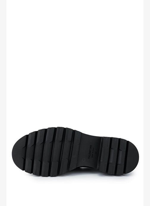 VALENTINO Erkek Hakiki Deri Siyah Loafer Ayakkabı - Görsel 5