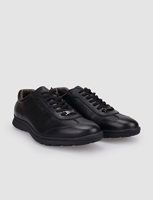 Cabani Ayakkabı Siyah Erkek Deri Günlük Ayakkabı 111075 - Görsel 3