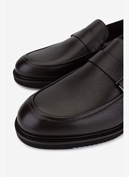 Rossi Erkek Hakiki Deri Kahverengi Casual Ayakkabı - Görsel 4