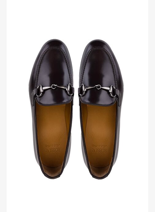 Rossi Kadın Hakiki Deri Kahverengi Loafer Ayakkabı - Görsel 6