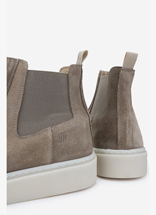 Valmenti Erkek Hakiki Deri Vizon Süet Casual Bot - Görsel 5