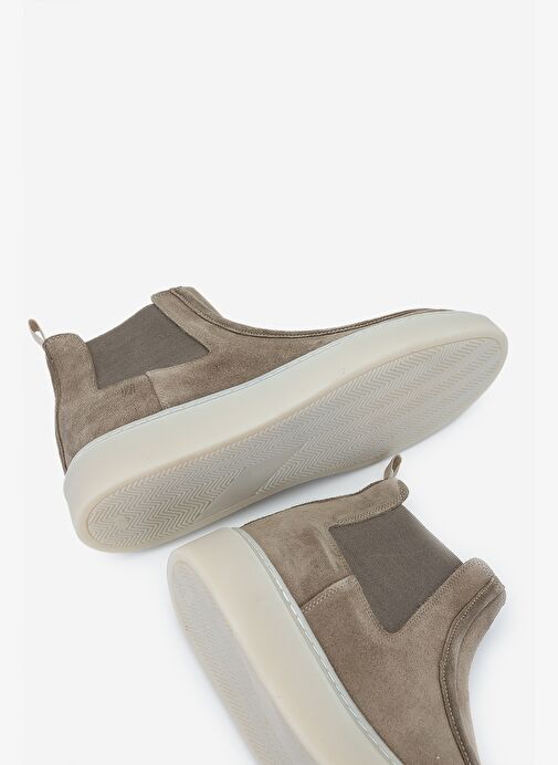 Valmenti Erkek Hakiki Deri Vizon Süet Casual Bot - Görsel 6