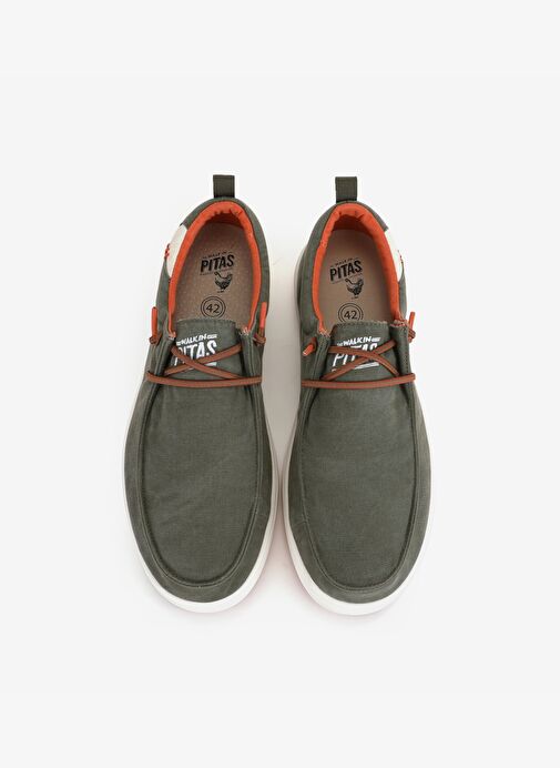 Walk In Pitas Biarttz Haki Erkek Ayakkabı - Görsel 4