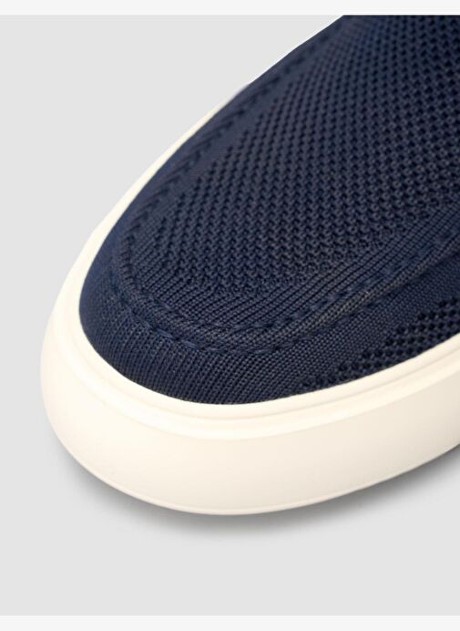 Triko Bağcıksız Lacivert Erkek Günlük Ayakkabı - Görsel 8