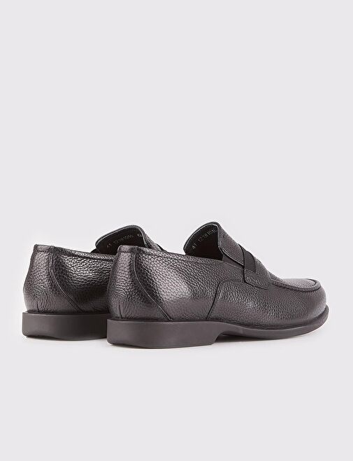 Cabani Ayakkabı Siyah Erkek Deri Loafer 24529 - Görsel 4