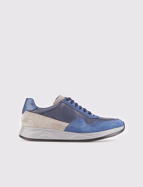 Cabani Ayakkabı Lacivert-Gri Erkek Sneaker 25580 - Görsel 2