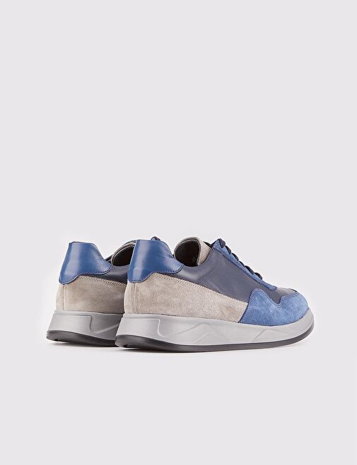 Cabani Ayakkabı Lacivert-Gri Erkek Sneaker 25580 - Görsel 4