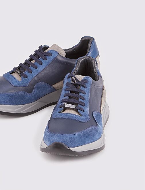 Cabani Ayakkabı Lacivert-Gri Erkek Sneaker 25580 - Görsel 5