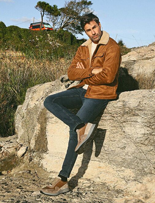 Cabani Ayakkabı Kahverengi Erkek Sneaker 25579 - Görsel 6