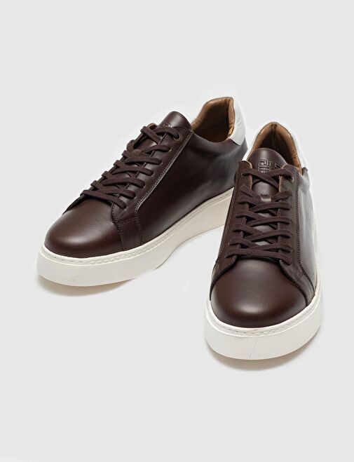 Cabani Ayakkabı Beyaz Erkek Deri Sneaker 115822 - Görsel 5