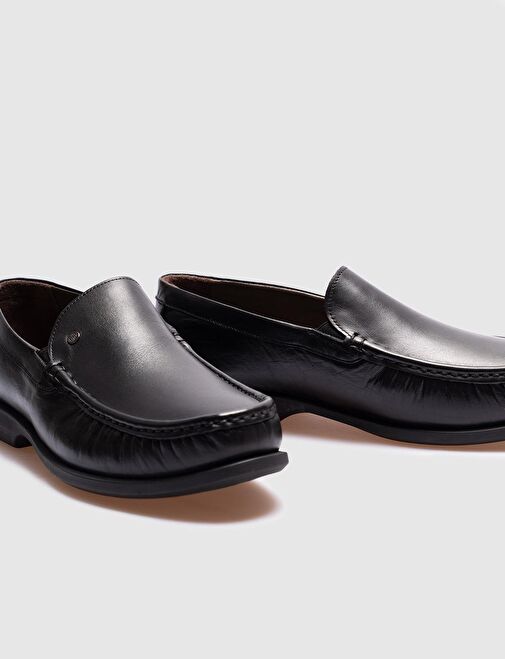 Cabani Ayakkabı Siyah Erkek Deri Günlük Ayakkabı 116505 - Görsel 5