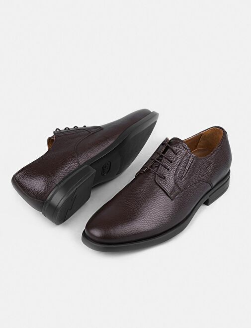 Hakiki Deri Kahverengi Eva Taban Erkek Günlük Ayakkabı - Görsel 5