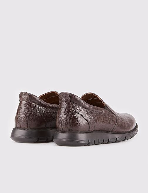 Cabani Ayakkabı Kahverengi Erkek Deri Günlük Ayakkabı 26899 - Görsel 4