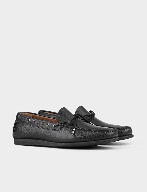 Cabani Ayakkabı Siyah Erkek Deri Loafer 117035 - Görsel 3