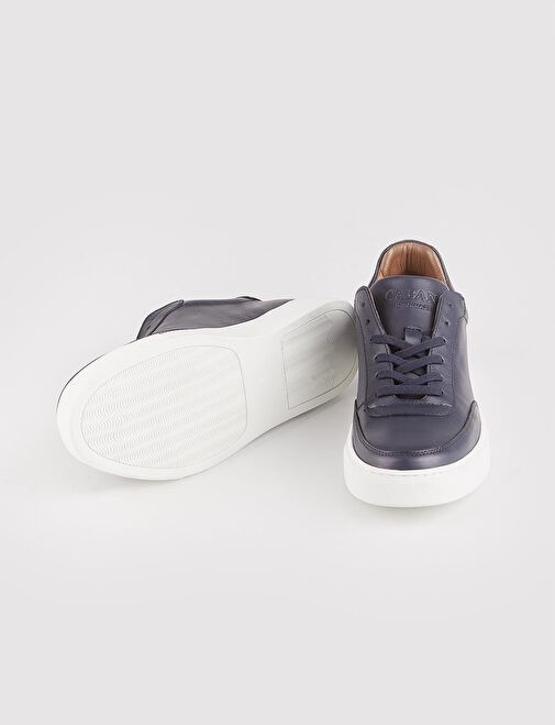 Cabani Ayakkabı Lacivert Erkek Deri Sneaker 26550 - Görsel 5