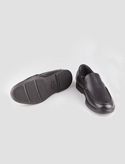 Cabani Ayakkabı Siyah Erkek Deri Günlük Ayakkabı 26420 - Görsel 5