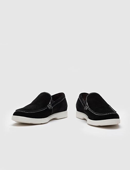 Cabani Ayakkabı Siyah Erkek Süet Günlük Ayakkabı 26418 - Görsel 5