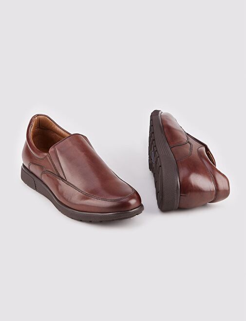 Cabani Ayakkabı Kahverengi Erkek Deri Günlük Ayakkabı 103145R - Görsel 5