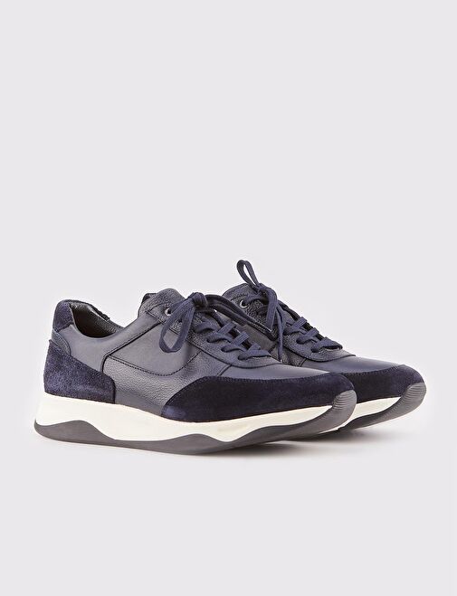 Cabani Ayakkabı Lacivert Erkek Sneaker 118282 - Görsel 3