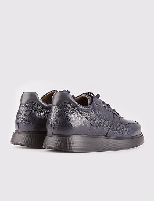 Cabani Ayakkabı Siyah Erkek Deri Sneaker 118308 - Görsel 4