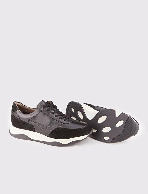 Cabani Ayakkabı Siyah Erkek Sneaker 27836 - Görsel 5