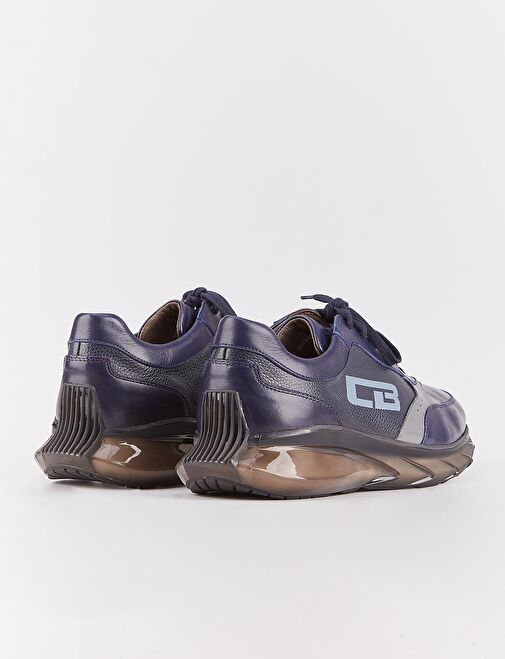 Cabani Ayakkabı Siyah Erkek Deri Sneaker 118448 - Görsel 4