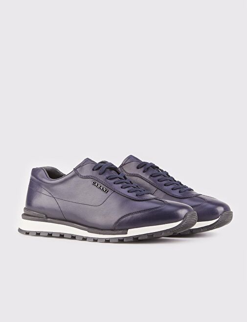 Cabani Ayakkabı Siyah Erkek Deri Sneaker 116764_bynr1 - Görsel 3